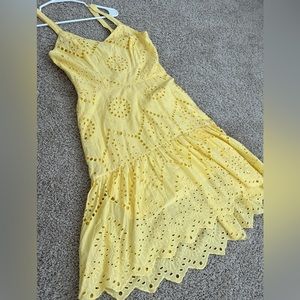 Eyelet dress